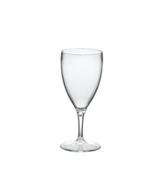 Le Grand Cru L, verre à vin, 230 ml, Ø 7,4cm, H 16,8cm, Larg 7,4cm. En polycarbonate 