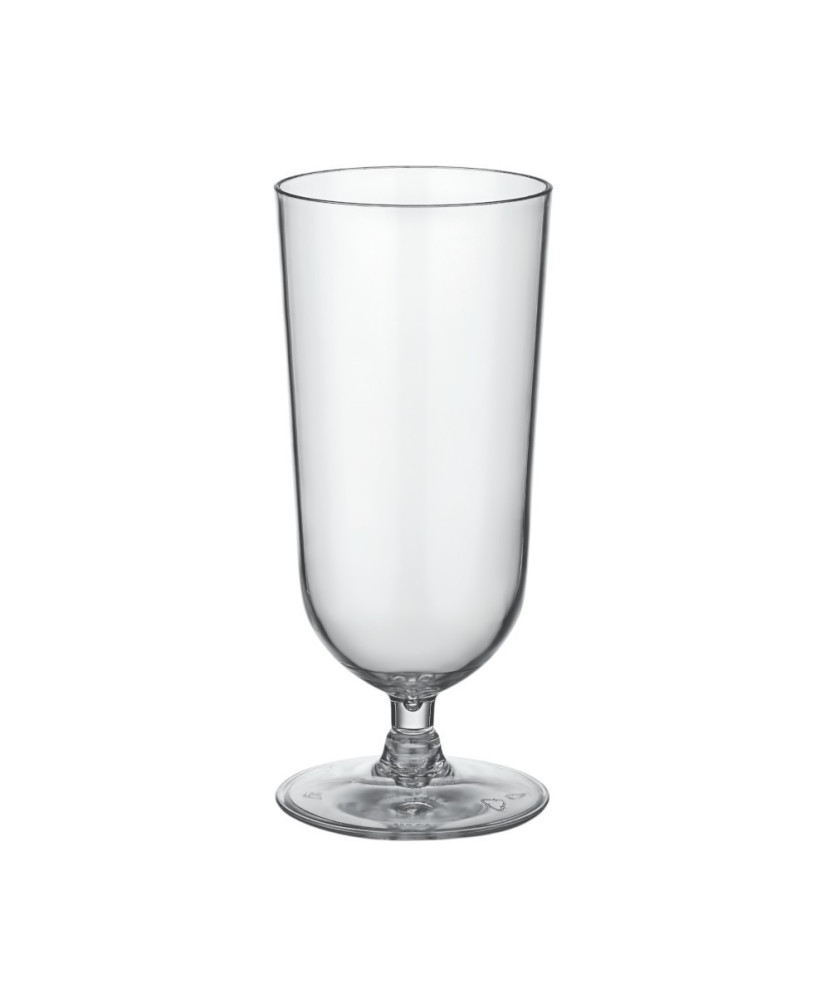 Le Pétillant, verre à vin, 460 ml, Ø 7,8cm, H 18cm, Larg 7,8cm. En polycarbonate 