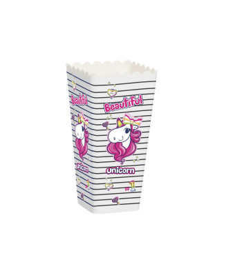 Seau à Pop-corn Licorne 1,3L