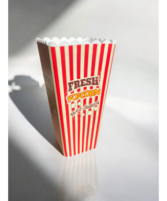 Seau à Pop-corn rouge,1,3L 