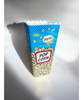 Seau à Pop-corn bleu 1,3L 