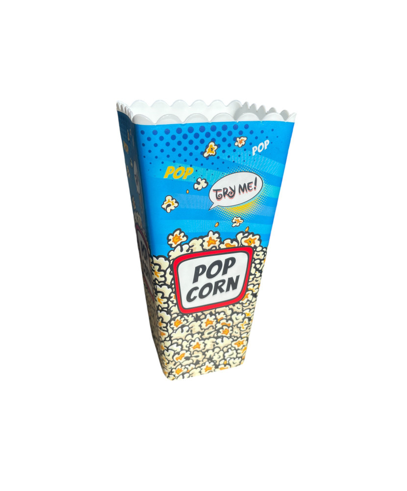 Seau à Pop-corn bleu 1,3L