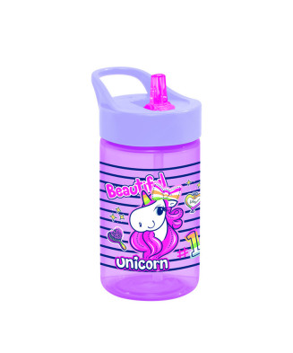 Biberon Licorne, 0,430L anti-fuite